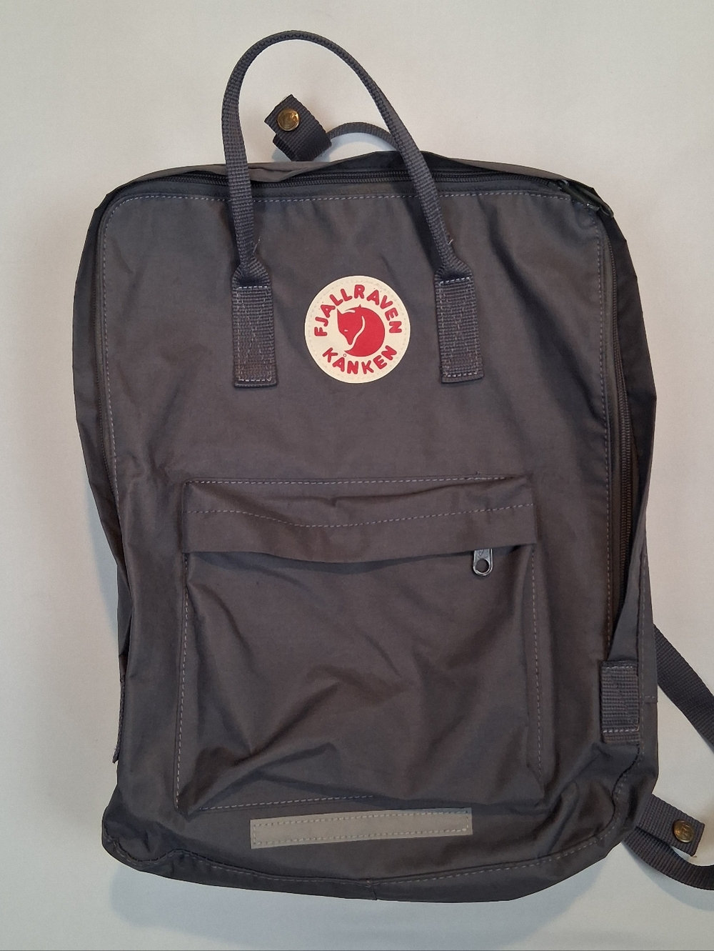 Fjallraven Kanken Classic Backpack 23563 Gray H2O Restst Reflective Glow N Dark